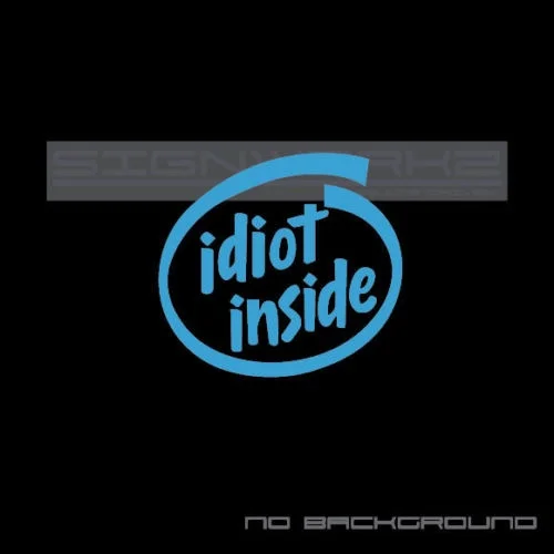 Наклейка intel для 2 шт./пара прикольная наклейка автомобиля в европейском и
