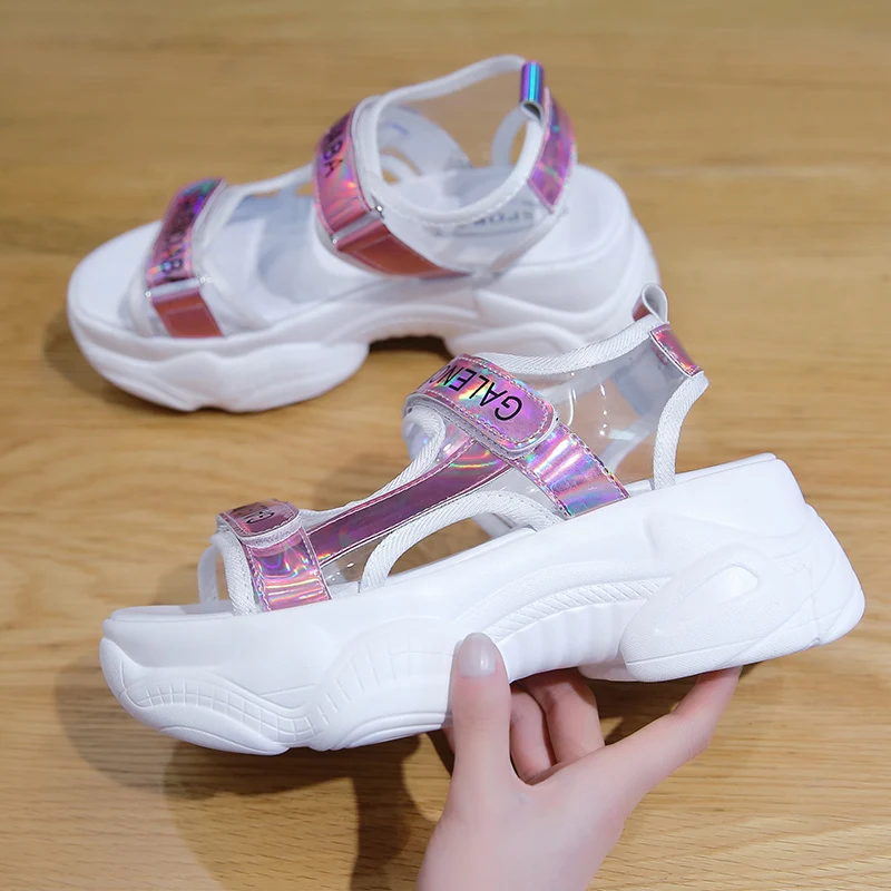 Новинка 2019 года модные летние босоножки женские туфли на плоской подошве самые