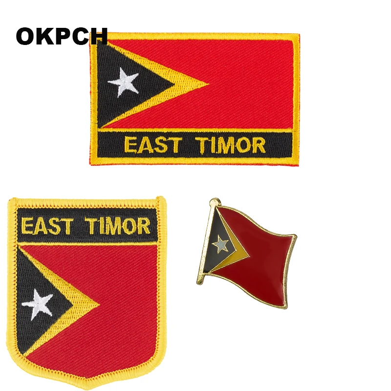 Burkina флаг faso патч знак 3 шт набор патчи для одежды DIY Украшение PT0044 3|Заплатки| |