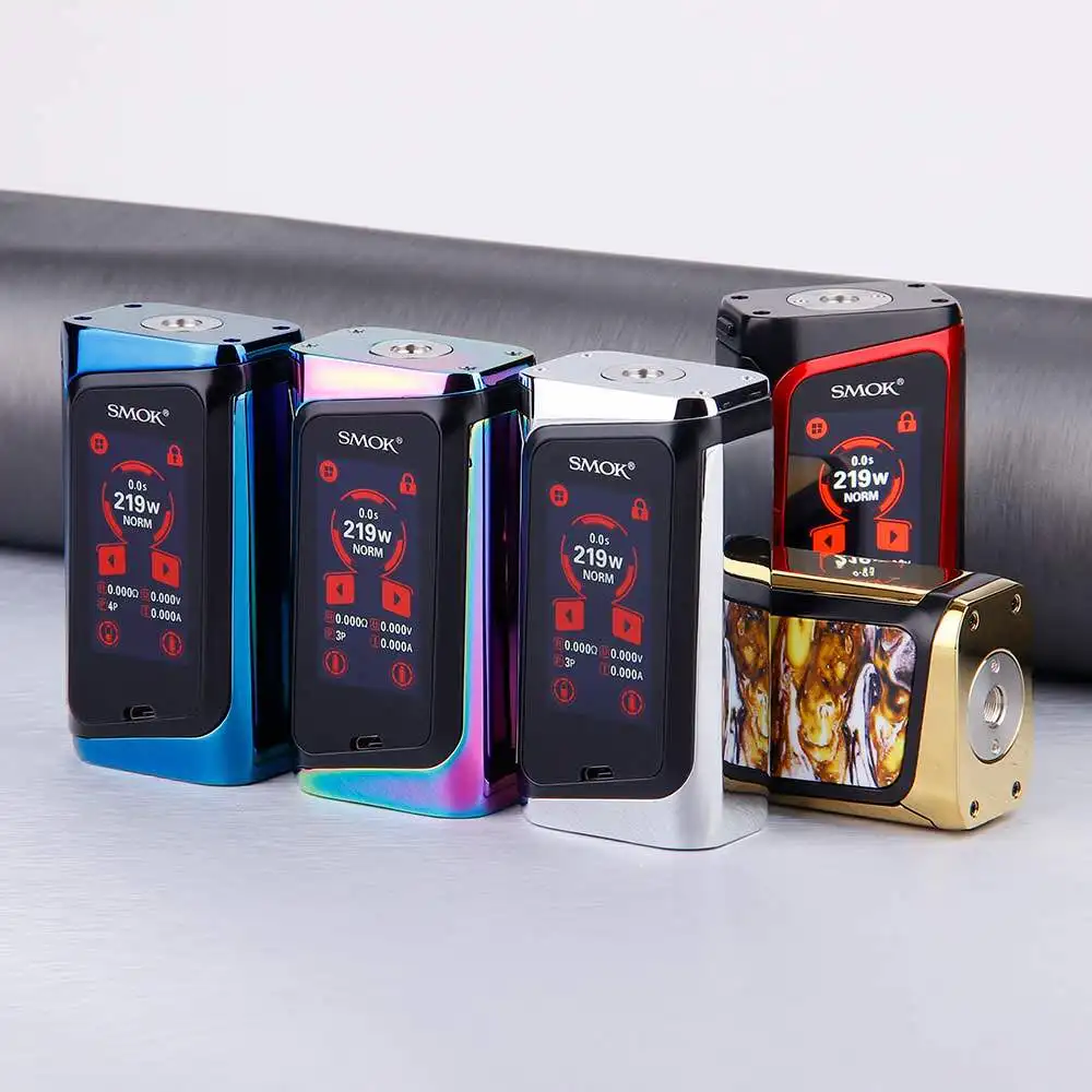 Горячая продажа! 291 Вт SMOK MORPH 219 сенсорный экран TC бокс мод с 0 001 S Скорость Огня и