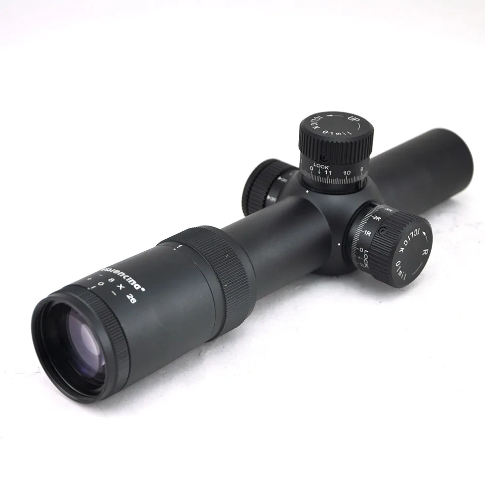 Visionking 1 8x26 FFP Riflescopes 35 мм трубка 0 мил регулировка с 11 ласточкин хвост Монтажные
