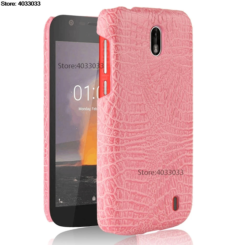 Кожаный чехол для Nokia 1 TA-1071 телефон бампер Встроенная Nokia1 TA 1071 TA1071 Жесткий PC Franme