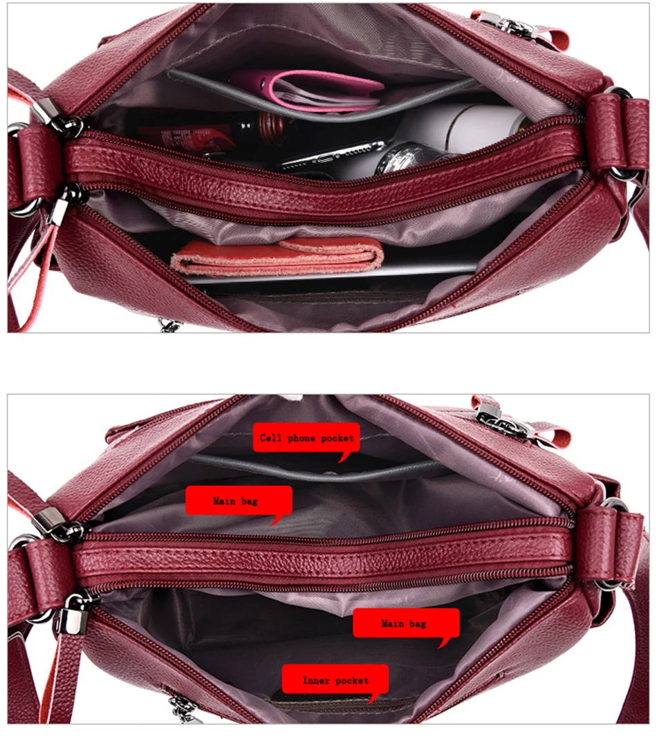VANDERWAH Sac a основной Femme Классические мягкие кожаные сумки через плечо для женщин роскошные сумки женские сумки дизайнерские Bolsa Feminina