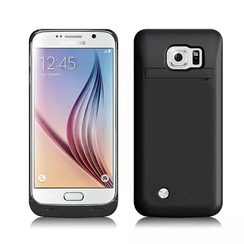 Двойное время использования! Чехол для samsung S6 edge power 4200 мАч Внешнее зарядное устройство чехол батареи s Galaxy S 6