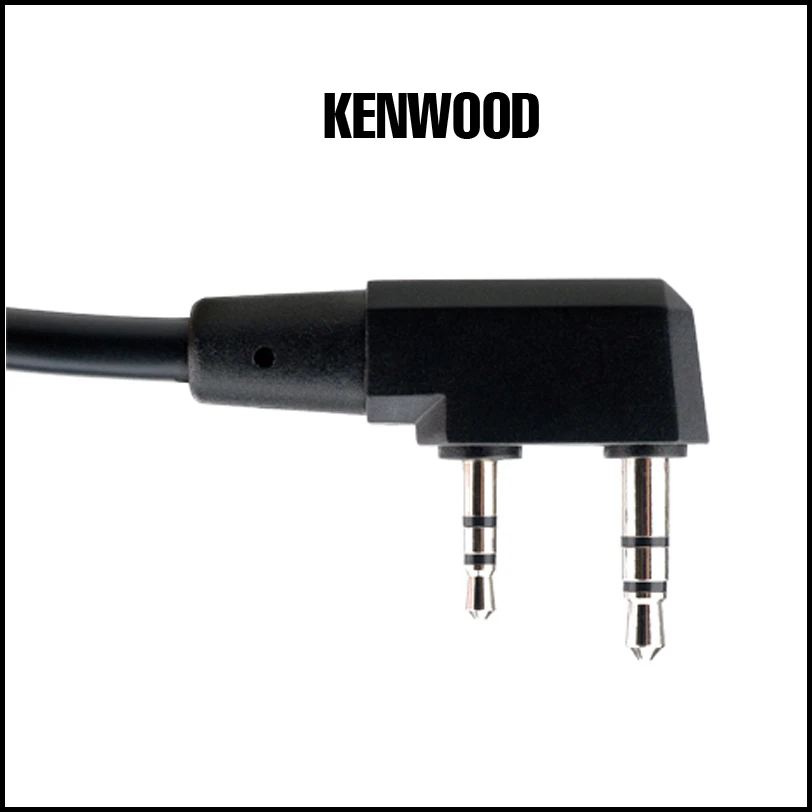 KENWOOD OPSMEN Earmor M51 PTT Kenwood телефонный штекер 3,5 мм AUX Тактический аксессуар для гарнитуры - Цвет: KENWOOD