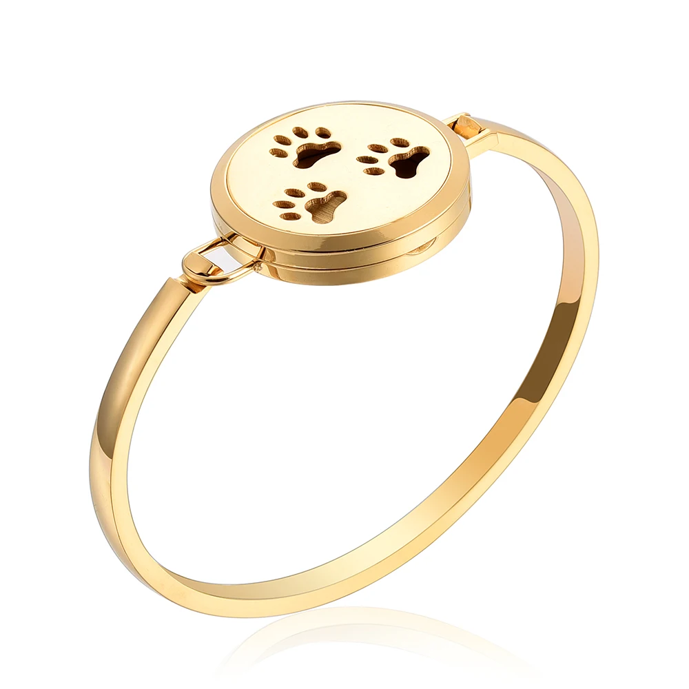 KLH7008 Pet Мемориал милые лапы эфирное масло диффузор браслет ароматерапия из