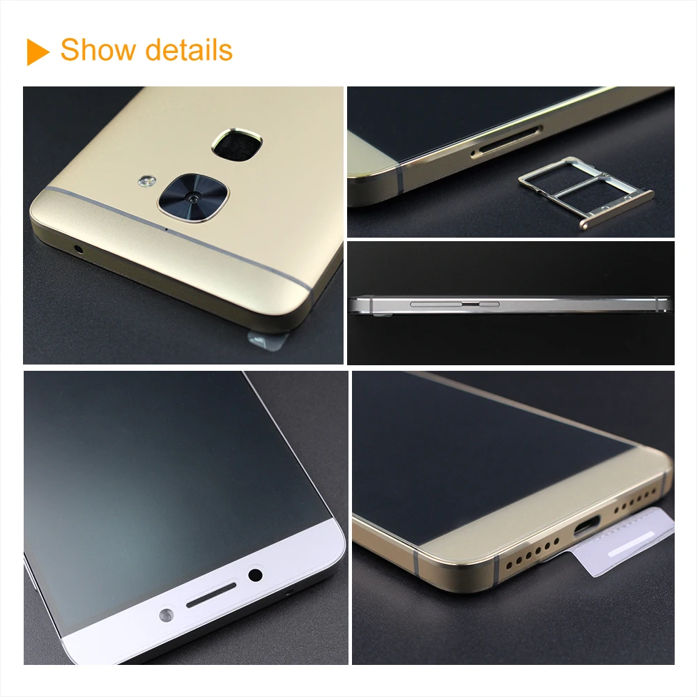 LeTV Lecoo S3 X522 Snapdragon 652 Octa Core 3 ГБ 32 5 дюймов 4 г LTE 16MP с случае наушники отпечатков