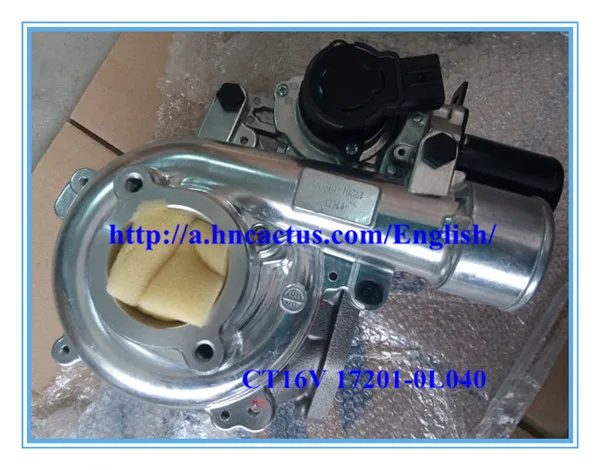 CT16V 17201-OL040 17201OL040 17201-0L040 17201-30110 турбо для Toyota Hilux Land Cruiser 150 1KD 1KD-FTV 1kdftv 2005- 3.0L D4D |