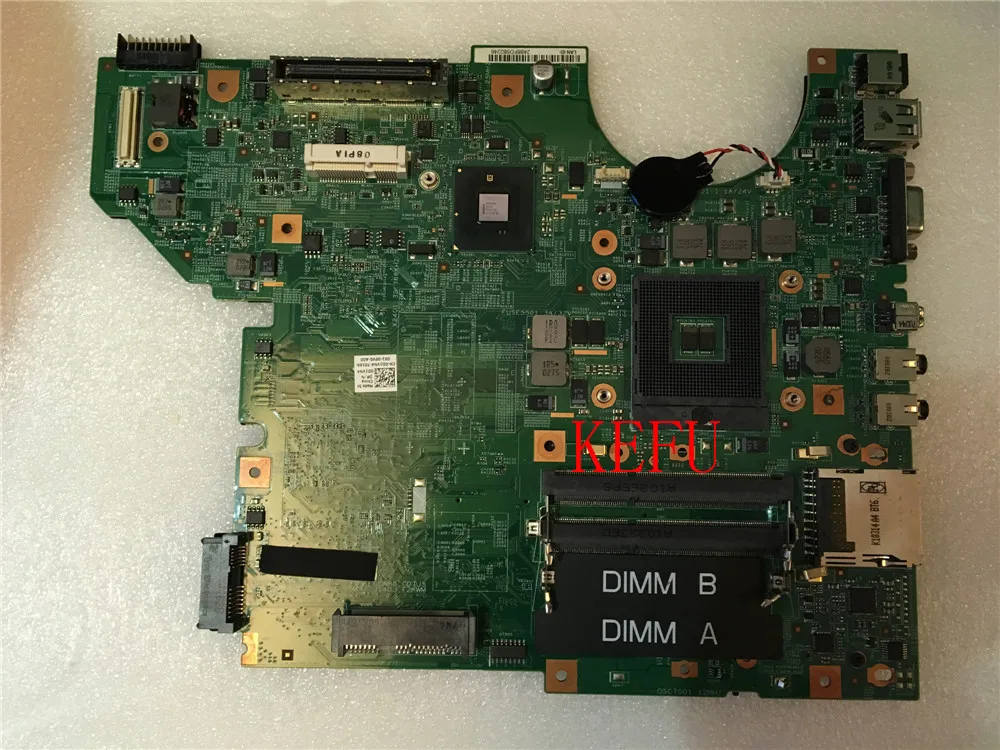 Высококачественная материнская плата KEFU для ноутбука DELL E5410 фотосессия 0D1VN4 D1VN4 48