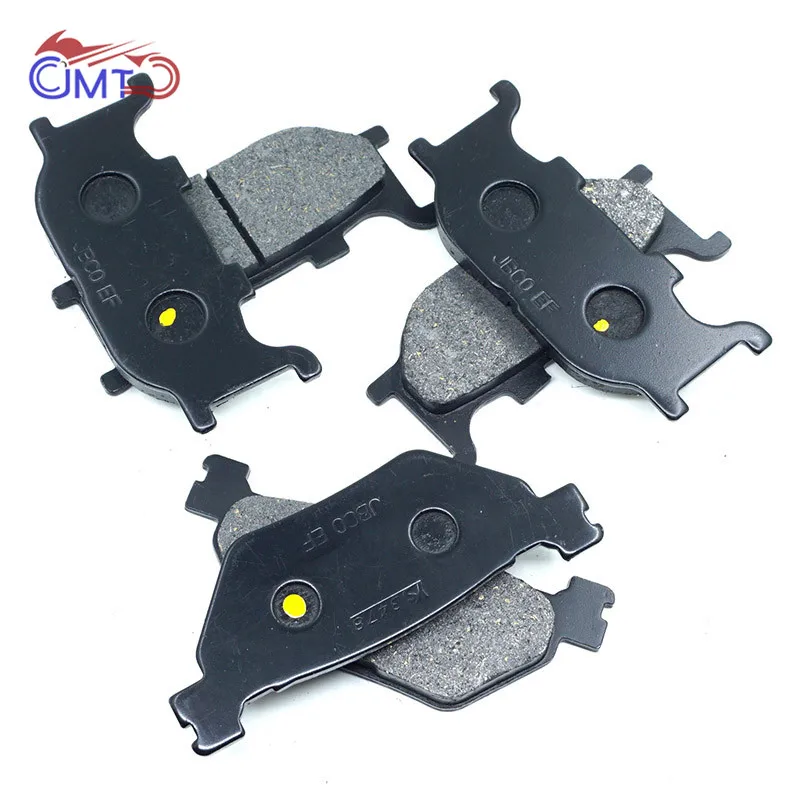Комплект передних и задних тормозных колодок для Yamaha XVS1300A XVS 1300 Midnight Star V 2007-2015