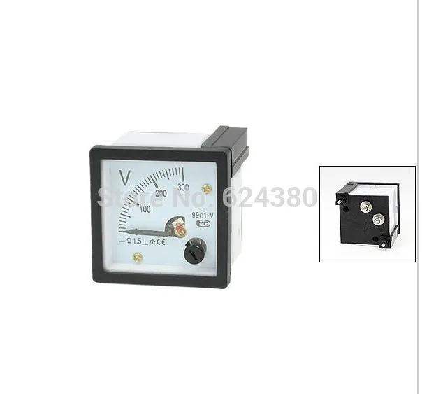 99C1 DC 0 300 в 10 20 30 50 100 150 Аналоговая Панель вольтметр измеритель напряжения 48 мм x