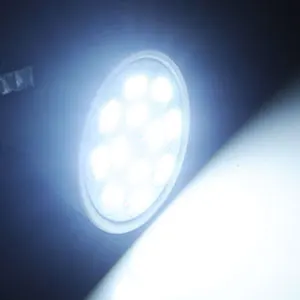 Белый MR11 Светодиодный точечный светильник DC 12 В 3 Вт 5 Вт 5730 SMD светодиодный энергосберегающий светильник Светодиодный точечный светильник лампа DC12v Холодный белый/теплый белый Bombilla - Испускаемый цвет: Белый