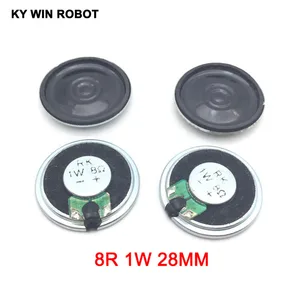 5 шт.лот Новый ультратонкий мини-динамик 8 Ом 1 Вт 1 Вт 8R динамик диаметром 28 мм 2,8 см толщиной 5 мм