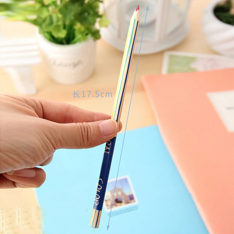 Карандаш 4 в 1 детский Радужный 20 шт./лот|pencil magic|rainbow drawingpencil |