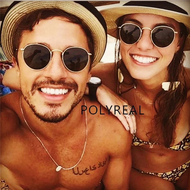 Солнечный луч Модные Ретро поляризационные солнцезащитные очки женские мужские