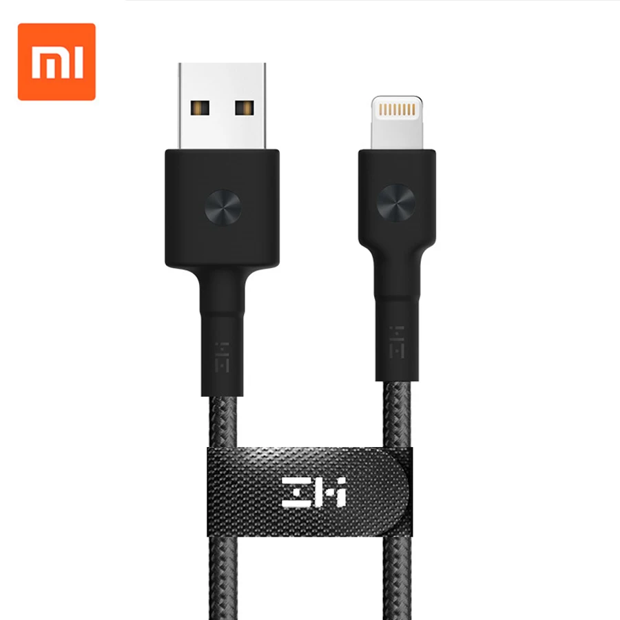 

Xiaomi ZMI MFI Certified for Xiaomi Lightning USB Cable Charger Data Cord for iPhone X 8 7 6 Plus Xiaomi Charging Cords