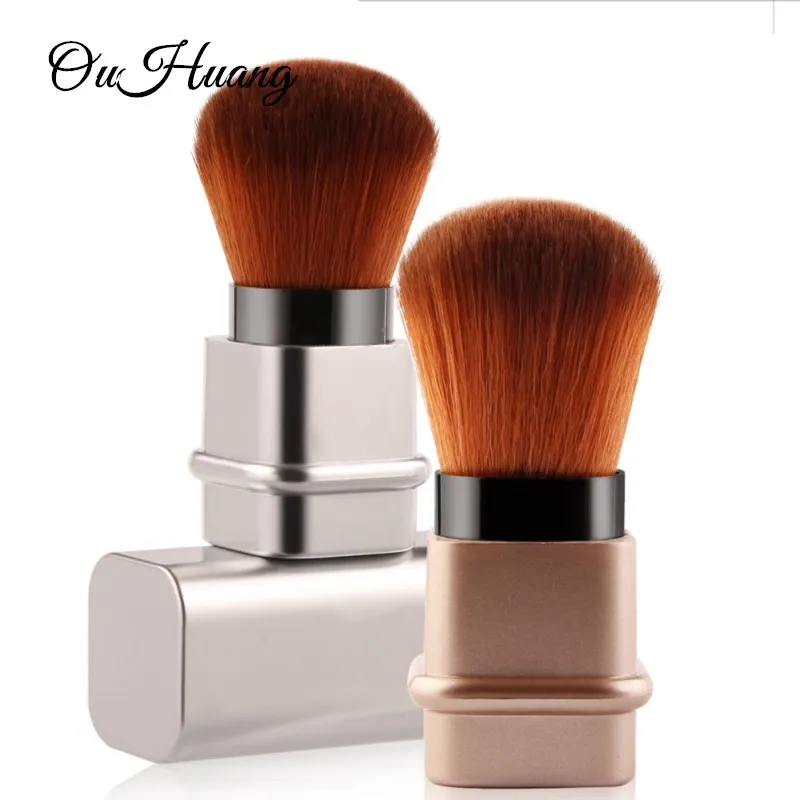 Мини-профессиональная Выдвижная Кисть для макияжа кисть пудры румян