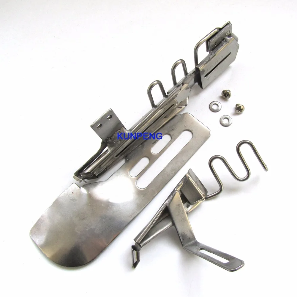 Carpeta de &aacute;ngulo recto con tuber&iacute;a para m&aacute;quina de puntada de cubierta de aguja 2 o 3 # KP-110-0