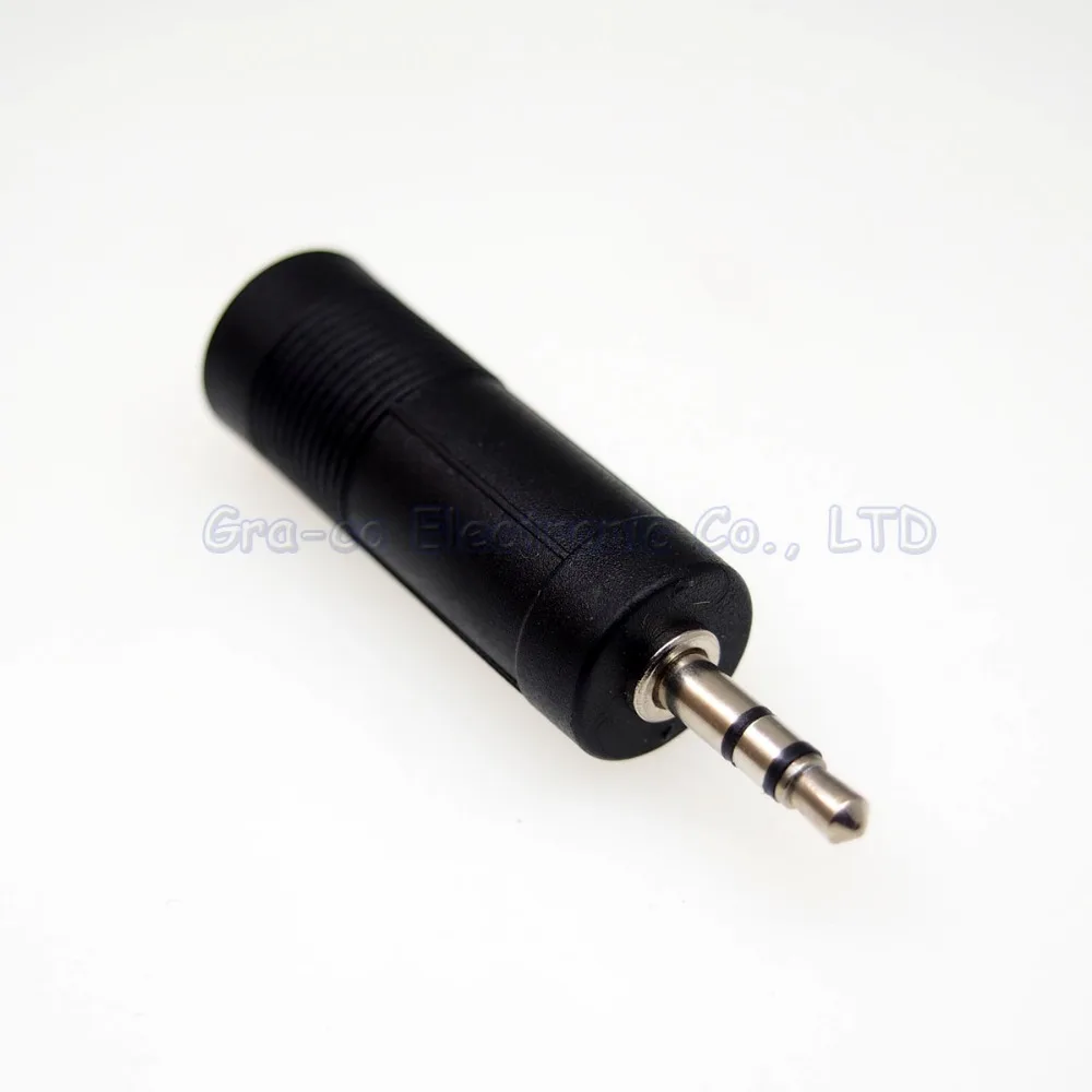 10 шт. 3 5 мм разъем 6 35 аудио папа мама адаптер Моно конвертер разъем|socket 3.5mm|socket