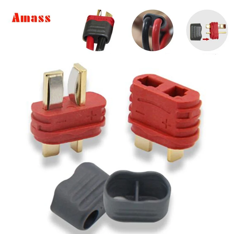 

Штекер Amass для литий-полимерных аккумуляторов, 40 А, 5 пар