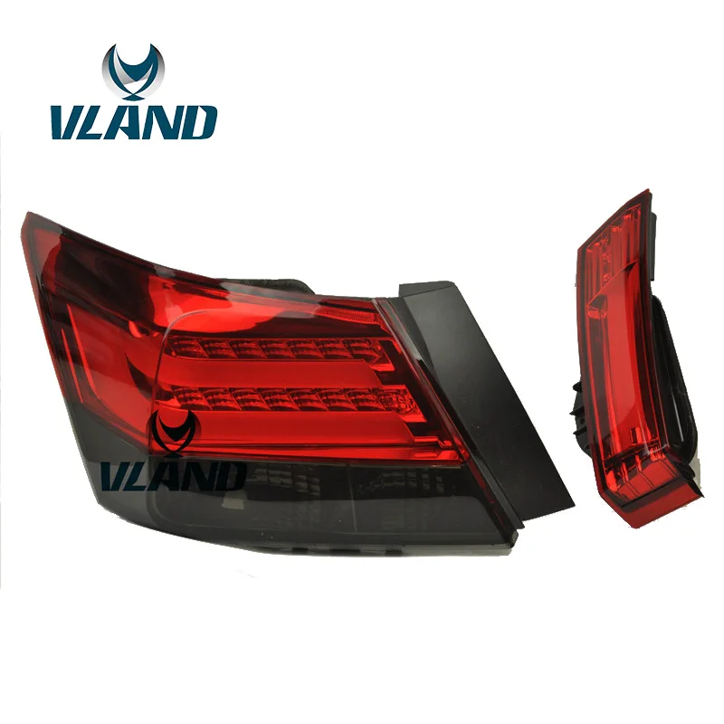 VLAND завод для автомобилей Taillamp Accord 2008 2009 2013 светодиодный задний светильник 8th