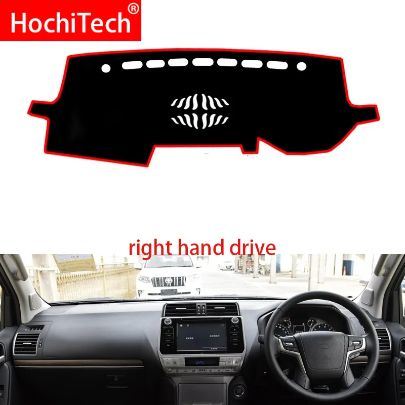 Для Toyota prado 2010 2011 2012 2019 Чехлы для приборной панели автомобиля с правым и левым