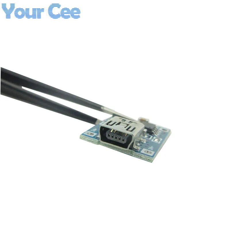 Плата для зарядки литиевых аккумуляторов TP4056 10 шт. 5 В MINI USB 1 А 18650 мА пластинчатый