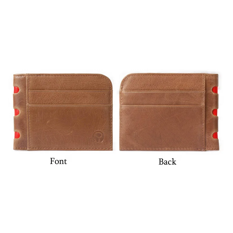 Короткий Мужской кошелек из натуральной кожи с кошельком для монет брендовый