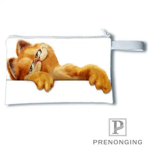 Изготовленный На Заказ Garfield(2)@ 2 кошелек с рисунком, кошелек на молнии, нулевой кошелек, сумки для ключей, модный небольшой женский кошелёк#19-01-22-4-208 - Цвет: Coin Purse