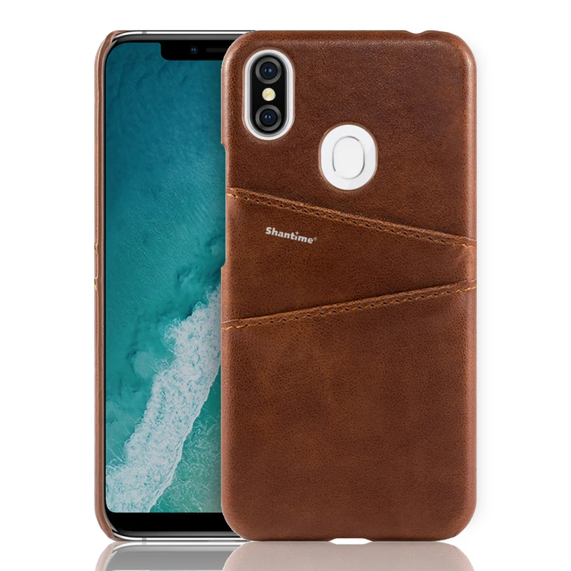Роскошный винтажный Чехол-бумажник из искусственной кожи для Ulefone X, чехол для телефона, чехол для HOMTOM C2, чехол с отделениями для визиток - Цвет: BROWN