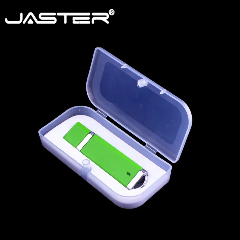 JASTER клиент логотип зажигалка форма usb флэш-накопитель с упаковочной коробкой