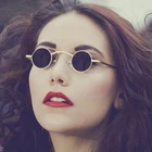 2022 новые модные готические маленькие круглые солнцезащитные очки в стиле стимпанк брендовые дизайнерские винтажные Ретро индивидуальные уличные солнцезащитные очки Oculos De So