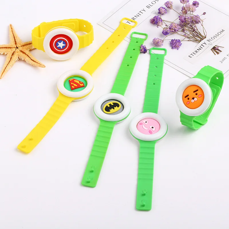 cartoon solid drive midge buckle bracelet to anti-mosquito mosquito repellent bracelets children | Украшения и аксессуары