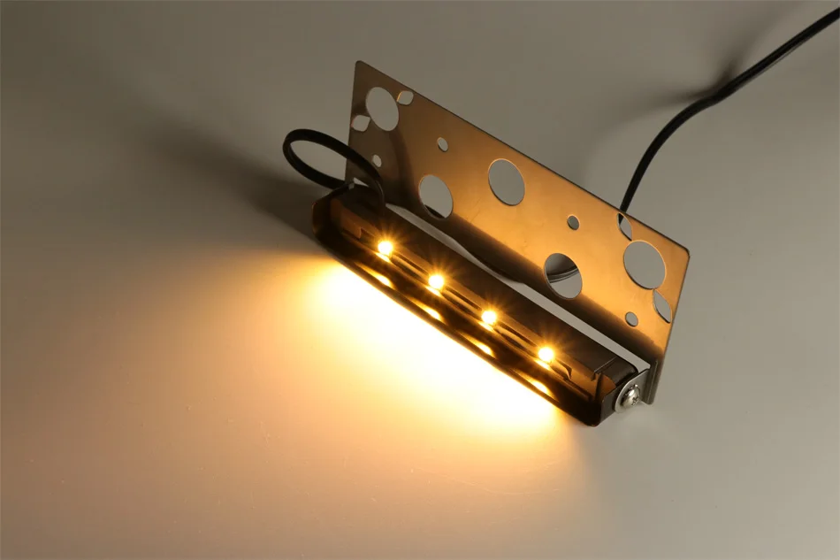 Низкое напряжение 12 В led hardscape Палуба Шаг Открытый Сад Путь асфальтоукладчик патио акцент ландшафтное освещение подпорные Настенные светильники бронза