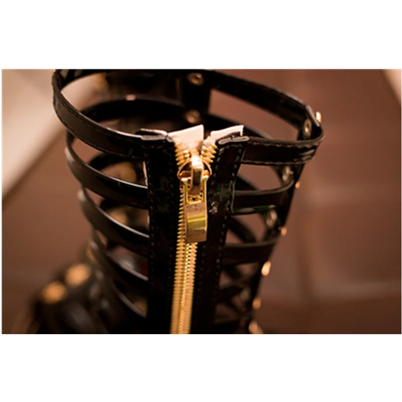 2017 Летние кожаные сандалии для маленьких девочек римские с вырезами детские