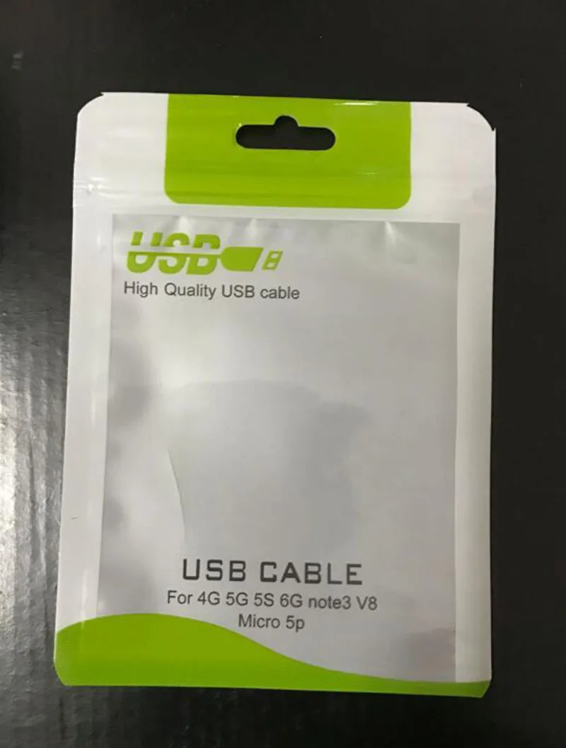 Пластиковый пакет с застежкой для розничной продажи повесить отверстие поли