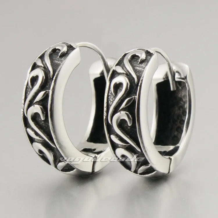 Стильные мужские серьги из нержавеющей стали 316L G004 (2 шт.)|earring post|earrings lightearring men |