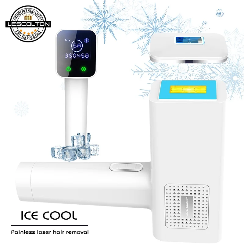 Lescolton T012C 4 в 1 ICECOOL IPL устройство для удаления волос перманентное Удаление лазерный