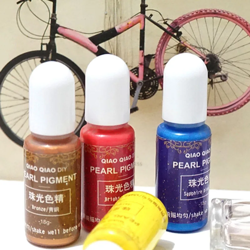 15 г/бутылка пигмент для эпоксидной УФ смолы искусство ручной работы сделай сам