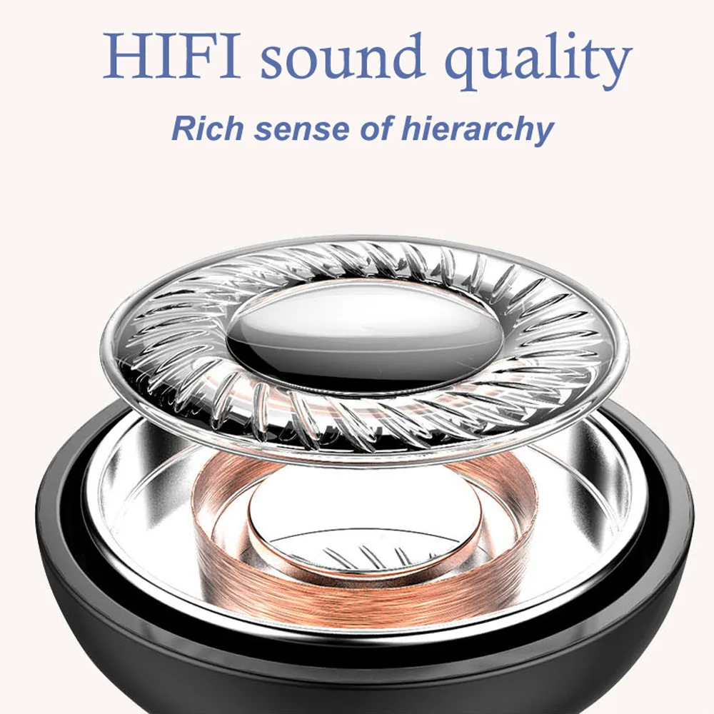 Мини Размер Беспроводной наушники вкладыши TWS Bluetooth 5 0 Стерео Наушники Hi Fi в