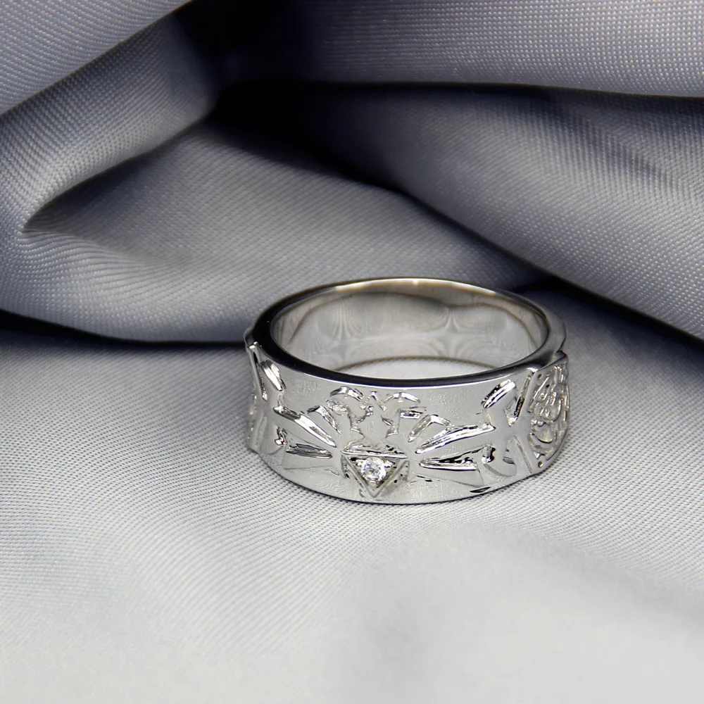 LASAMERO "Сказка о джелда" трифорс из 0.1CT круглой огранки имитация обручальных колец с искусственными алмазами для Для мужчин видео игровое кольцо ремешок для гиков