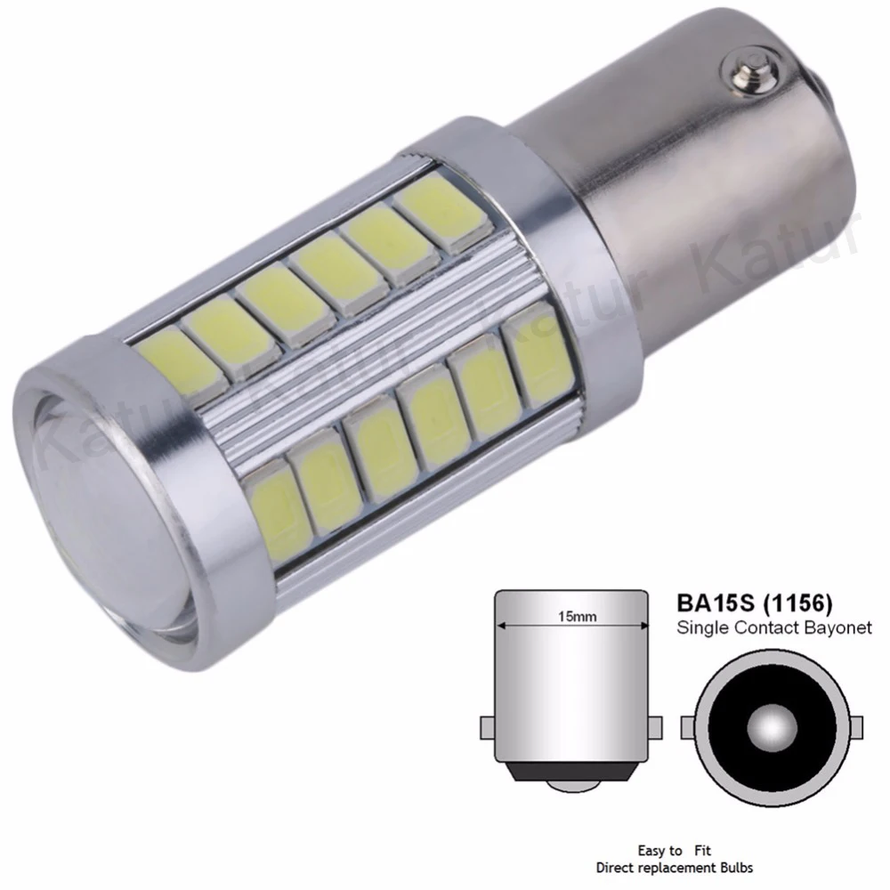2 шт. Автомобильные светодиодные лампы 1156 BA15S P21W 33SMD 1157/BAY15D P21/5W T20 7443 7440 T25 3157 3156 P27 |
