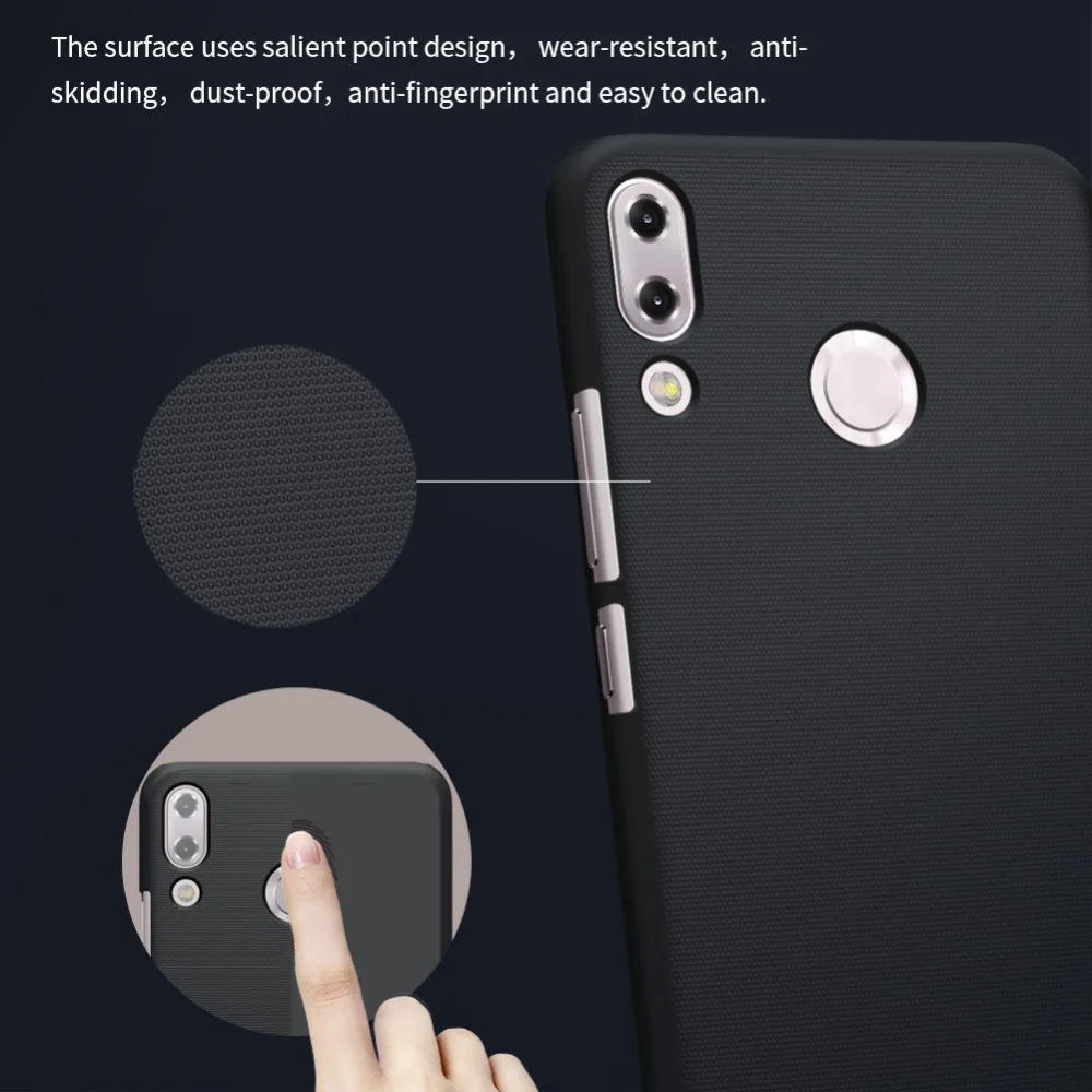 10pcs/lot wholesale Nillkin Super Frosted Shield Case For ASUS Zenfone 5 ZE620KL PC Hard Back Cover case |