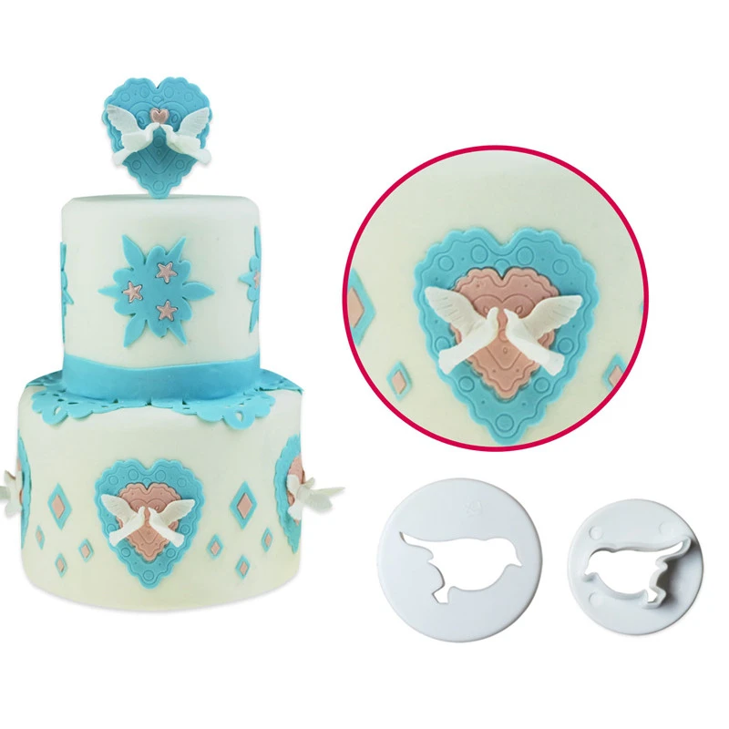 Медьелио Холли DIY поршень формочки для печенья птица выпечки печенье помадка