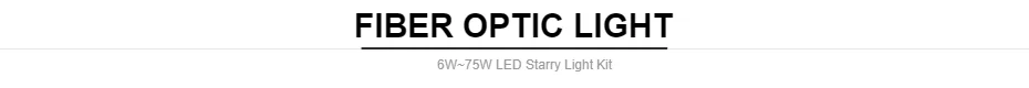 50 Вт RGBW светодиодный мерцающий волоконно-оптический лампы DMX 512 поддерживаемый Звездный потолочный комплект с 1000 шт. 5 м 0,75 мм 28Key RF пульт дистанционного управления