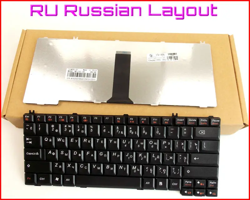 Новая русская версия клавиатуры для ноутбука IBM Lenovo G450A G450M G450L G450G G450-2949 G530 G455