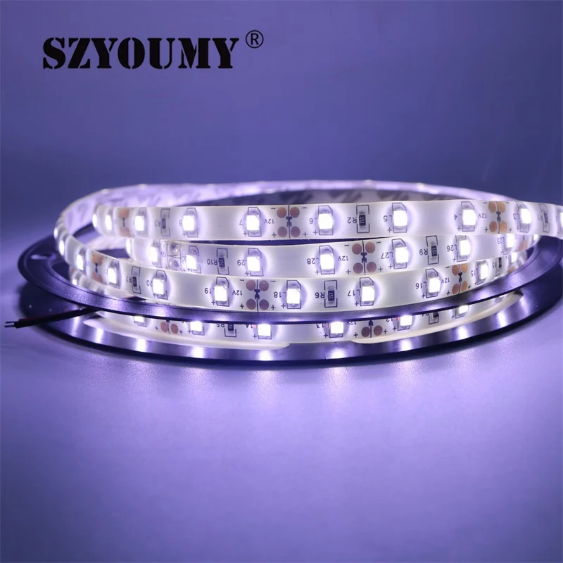 

SZYOUMY LED Strip 2835 Flexible Light Tape 60Led/m 5m 300Led DC 12V RGB,White,Warm White,Red,Green,Blue,Yellow