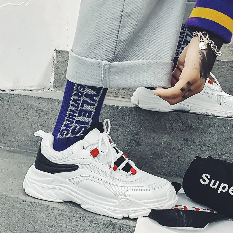 Original Men Running Shoes Disruptor 2 Black Sneakers KAYANO Gel 90 Zoom Air 500 Breathable Microfiber Sport Triple-S 97 Walking | Спорт и