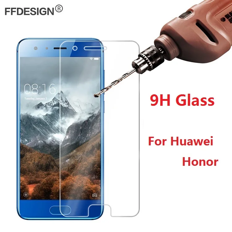 Protecive стекло для Huawei Honor 9 8 Lite 10 7X 6X 6A 5A 6C 4C Pro Закаленное Защитная пленка|Защитные