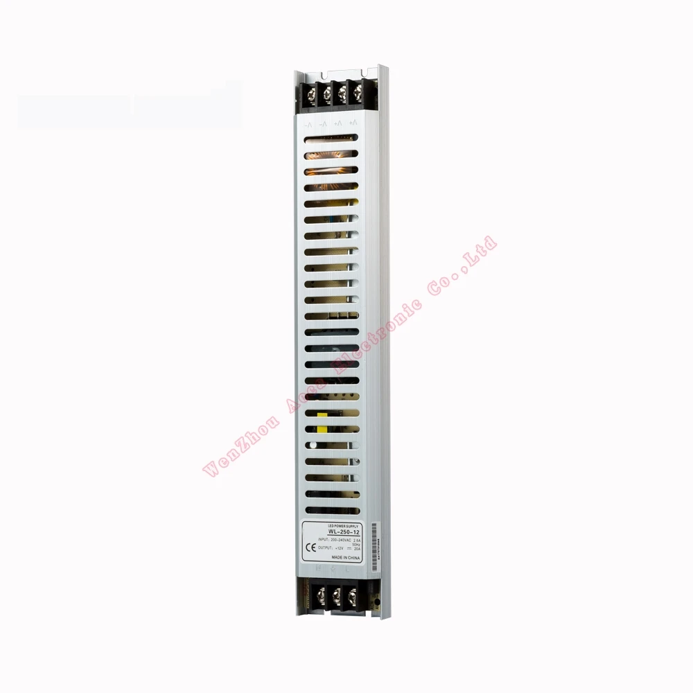 250W DC 12V 20A Universal Switching Power Supply 24v 10A for CCTV Radio Computer project LED Strip lights | Обустройство дома